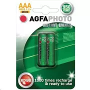 AgfaPhoto prednapolnjena baterija AAA, 950 mAh, 2 kosa