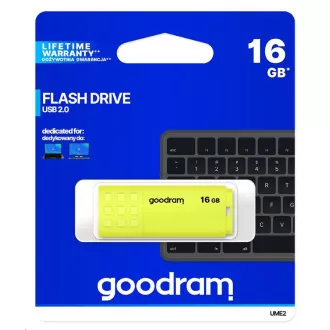 GOODRAM Flash disk 16 GB UME2, USB 2.0, rumen