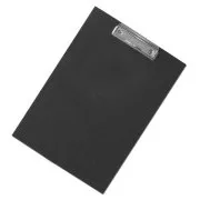 Pisalna podloga A4, enojna deska s sponko lamino Classic črna