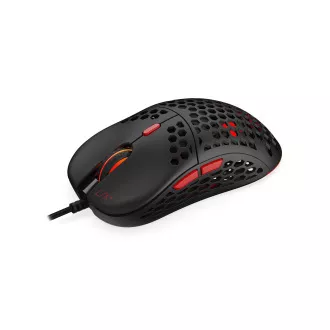 SPC Gear gaming miška LIX  / žična / optična / PWM3360 / 800-12000dpi / 1000Hz / 6 gumbov / 59g / ARGB/ USB - Razpakirano