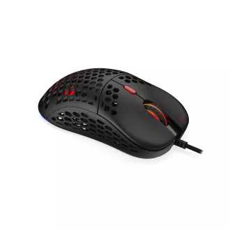 SPC Gear gaming miška LIX  / žična / optična / PWM3360 / 800-12000dpi / 1000Hz / 6 gumbov / 59g / ARGB/ USB - Razpakirano