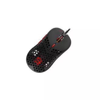 SPC Gear gaming miška LIX  / žična / optična / PWM3360 / 800-12000dpi / 1000Hz / 6 gumbov / 59g / ARGB/ USB - Razpakirano