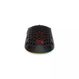 SPC Gear gaming miška LIX  / žična / optična / PWM3360 / 800-12000dpi / 1000Hz / 6 gumbov / 59g / ARGB/ USB - Razpakirano