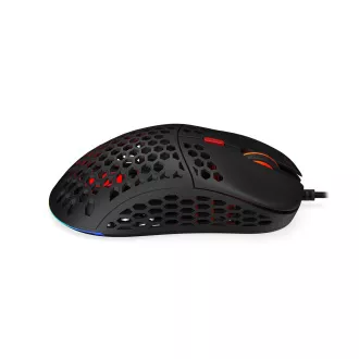 SPC Gear gaming miška LIX  / žična / optična / PWM3360 / 800-12000dpi / 1000Hz / 6 gumbov / 59g / ARGB/ USB - Razpakirano