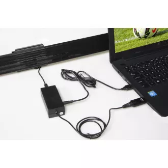 EVOLVEO Xany 5 LTE, 230/5V, aktivna sobna antena DAB /DVB-T2, filter LTE