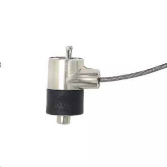 DICOTA Varnostni kabel T-Lock z možnostjo izvleka, s ključem, reža 3x7 mm