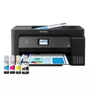 EPSON tiskalniško črnilo EcoTank L14150, 4v1, 4800x1200, A3 , 38 strani na minuto, USB, Wi-Fi EPSON tiskalniško črnilo EcoTank L14150, 4v1, 4800x1200, A3 , 38 strani na minuto, USB, Wi-Fi