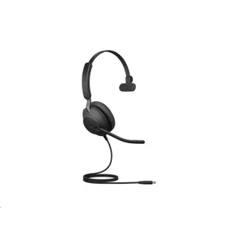 Naglavne slušalke Jabra Evolve2 40, USB-C, MS, mono
