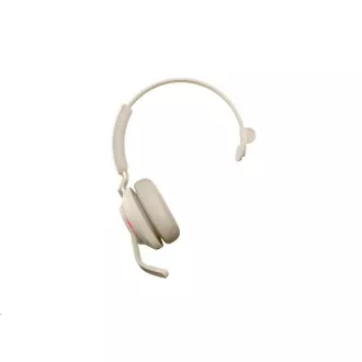 Naglavne slušalke Jabra s stojalom Evolve2 65, Link 380c MS, mono, bež - Razpakirano Naglavne slušalke Jabra s stojalom Evolve2 65, Link 380c MS, mono, bež - Razpakirano