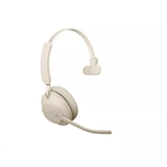 Naglavne slušalke Jabra s stojalom Evolve2 65, Link 380c MS, mono, bež - Razpakirano Naglavne slušalke Jabra s stojalom Evolve2 65, Link 380c MS, mono, bež - Razpakirano