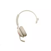 Naglavne slušalke Jabra Evolve2 65, Link 380c MS, mono, bež