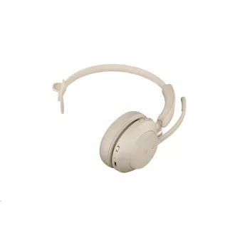 Naglavne slušalke Jabra Evolve2 65, Link 380c MS, mono, bež
