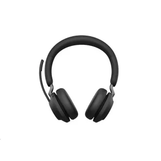 Naglavne slušalke Jabra s stojalom Evolve2 65, Link 380c MS, stereo, črne
