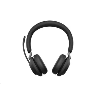 Naglavne slušalke Jabra s stojalom Evolve2 65, Link 380a MS, stereo, črne