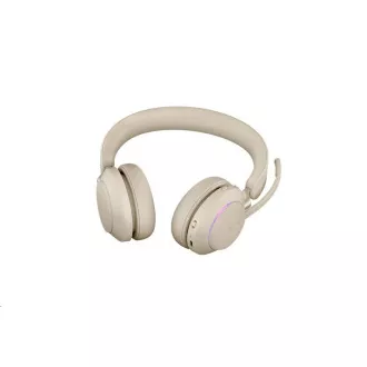 Slušalke Jabra Evolve2 65, Link 380a MS, stereo, bež Slušalke Jabra Evolve2 65, Link 380a MS, stereo, bež