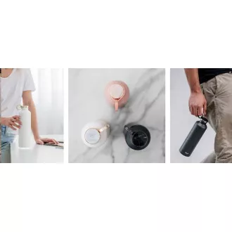 Equa Smart - pametna steklenica, jeklena, temno siva Equa Smart - pametna steklenica, jeklena, temno siva