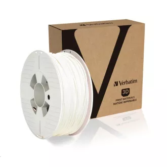 VERBATIM Filament za 3D tiskalnike ABS 2,85 mm, 149 m, 1 kg, bel