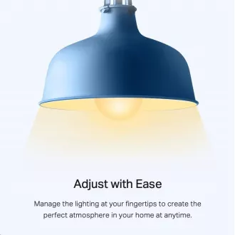 TP-Link Tapo L510E pametna LED žarnica z možnostjo zatemnitve WiFi (bela, 2700K, 806lm, 2, 4GHz, E27)