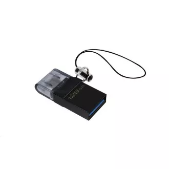 Kingstonov bliskovni disk 128 GB DataTraveler microDuo3 G2 (USB 3.0)