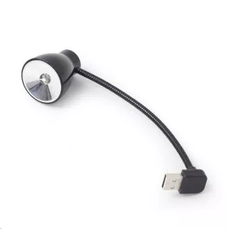 GEMBIRD USB svetilka za prenosni računalnik, prilagodljiva, črna