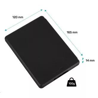 CONNECT IT etui za Amazon New Kindle 2019 (10. generacija), črn