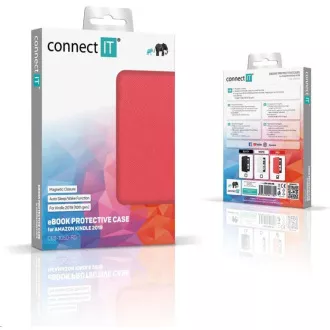 CONNECT IT etui za Amazon New Kindle 2019 (10. generacija), rdeč