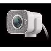 Logitech StreamCam C980 - Kamera Full HD s priključkom USB-C za pretakanje v živo in ustvarjanje vsebin, bela