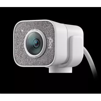 Logitech StreamCam C980 - Kamera Full HD s priključkom USB-C za pretakanje v živo in ustvarjanje vsebin, bela