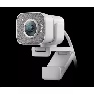 Logitech StreamCam C980 - Kamera Full HD s priključkom USB-C za pretakanje v živo in ustvarjanje vsebin, bela