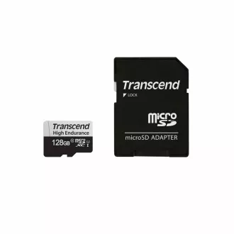 TRANSCEND MicroSDXC kartica 128GB 350V, visoka vzdržljivost