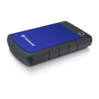 TRANSCEND Zunanji trdi disk 2, 5" USB 3.0 StoreJet 25H3B, 4 TB, modri (odporen na udarce)