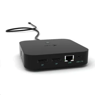 i-tec Priključna postaja USB-C z dvema zaslonoma, Power Delivery 100 W - Rabljeno