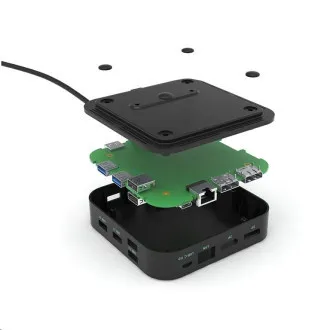 i-tec Priključna postaja USB-C z dvema zaslonoma, Power Delivery 100 W - Rabljeno
