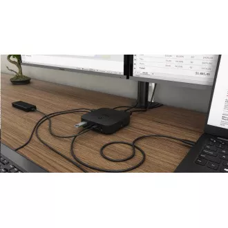 i-tec Priključna postaja USB-C z dvema zaslonoma, Power Delivery 100 W