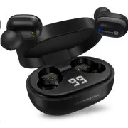 CONNECT IT True Wireless SensorTouch slušalke v ušesa z mikrofonom, črne