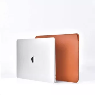 COTEetCI PU Ultra tanek etui za MacBook 13 rjave barve
