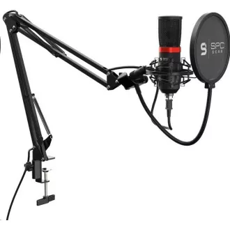SPC Gear Mikrofon SM950 Mikrofon za pretakanje / USB / nastavljiva roka / gumb za izklop zvoka / pop filter SPC Gear Mikrofon SM950 Mikrofon za pretakanje / USB / nastavljiva roka / gumb za izklop zvoka / pop filter