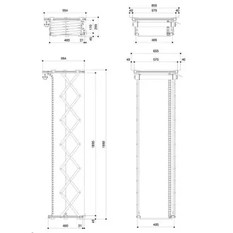 Voglov PPL 2170 - dvigalo za projektor 172 cm Voglov PPL 2170 - dvigalo za projektor 172 cm