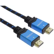 PremiumCord Ultra HDTV 4K@60Hz HDMI 2.0b kabel kovinski   pozlačeni konektorji 0, 5m
