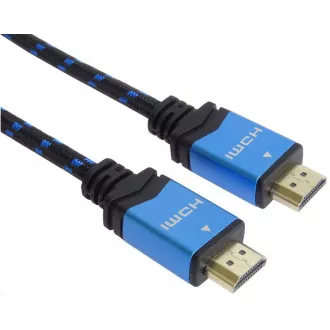 PremiumCord Ultra HDTV 4K@60Hz HDMI 2.0b kabel kovinski   pozlačeni konektorji 0, 5m