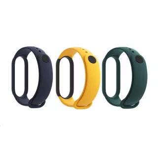 Mi Smart Band 5 trak (modri, rumeni, zeleni)