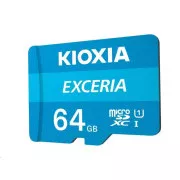 KIOXIA Exceria microSDXC 64GB M203, UHS-I U1 Class 10