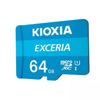KIOXIA Exceria microSDXC 64GB M203, UHS-I U1 Class 10