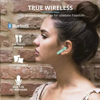TRUST Primo Touch Brezžične slušalke Bluetooth - metina