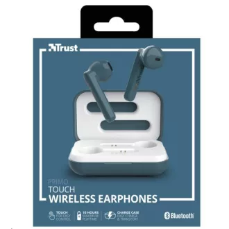 TRUST Primo Touch Brezžične slušalke Bluetooth - modre