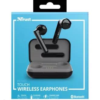 TRUST Primo Touch Brezžične slušalke Bluetooth - črne