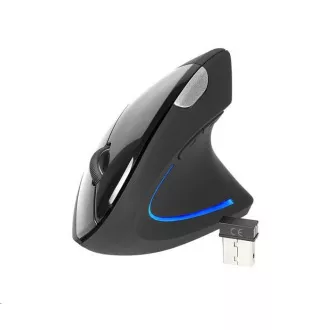 TRACER miška Flipper RF Nano USB, navpična, brezžična, črna TRACER miška Flipper RF Nano USB, navpična, brezžična, črna