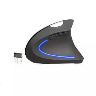 TRACER miška Flipper RF Nano USB, navpična, brezžična, črna TRACER miška Flipper RF Nano USB, navpična, brezžična, črna