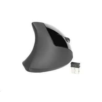 TRACER miška Flipper RF Nano USB, navpična, brezžična, črna TRACER miška Flipper RF Nano USB, navpična, brezžična, črna