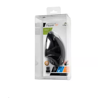 TRACER miška Flipper RF Nano USB, navpična, brezžična, črna TRACER miška Flipper RF Nano USB, navpična, brezžična, črna